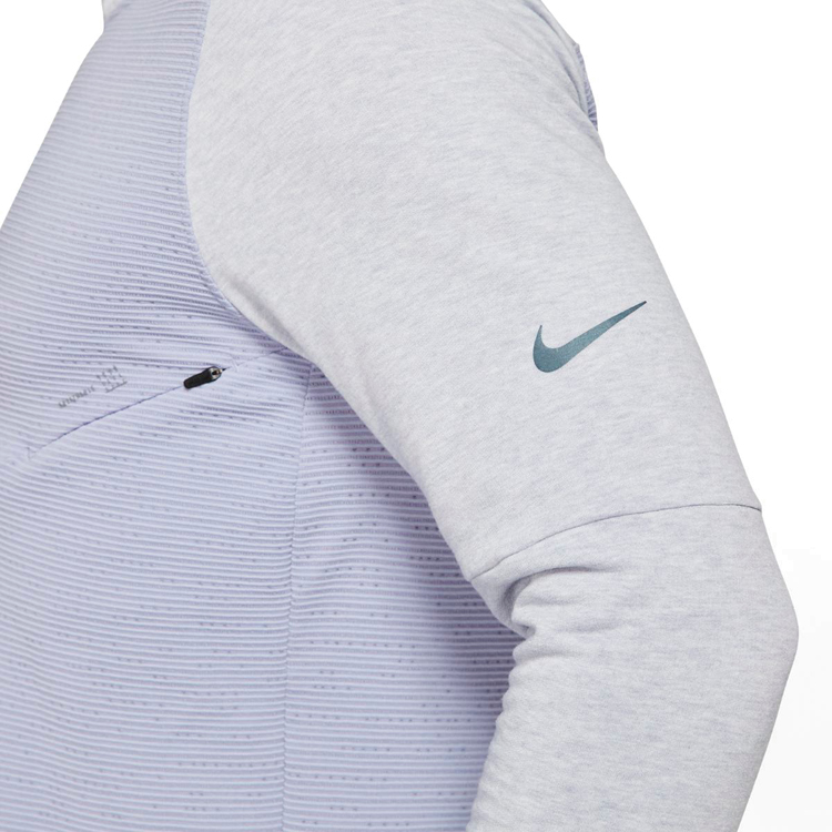 Hanorac pt bărbați Nike M NK RN DVN PINNACLE MIDLAYER L Albastru deschis photo 6